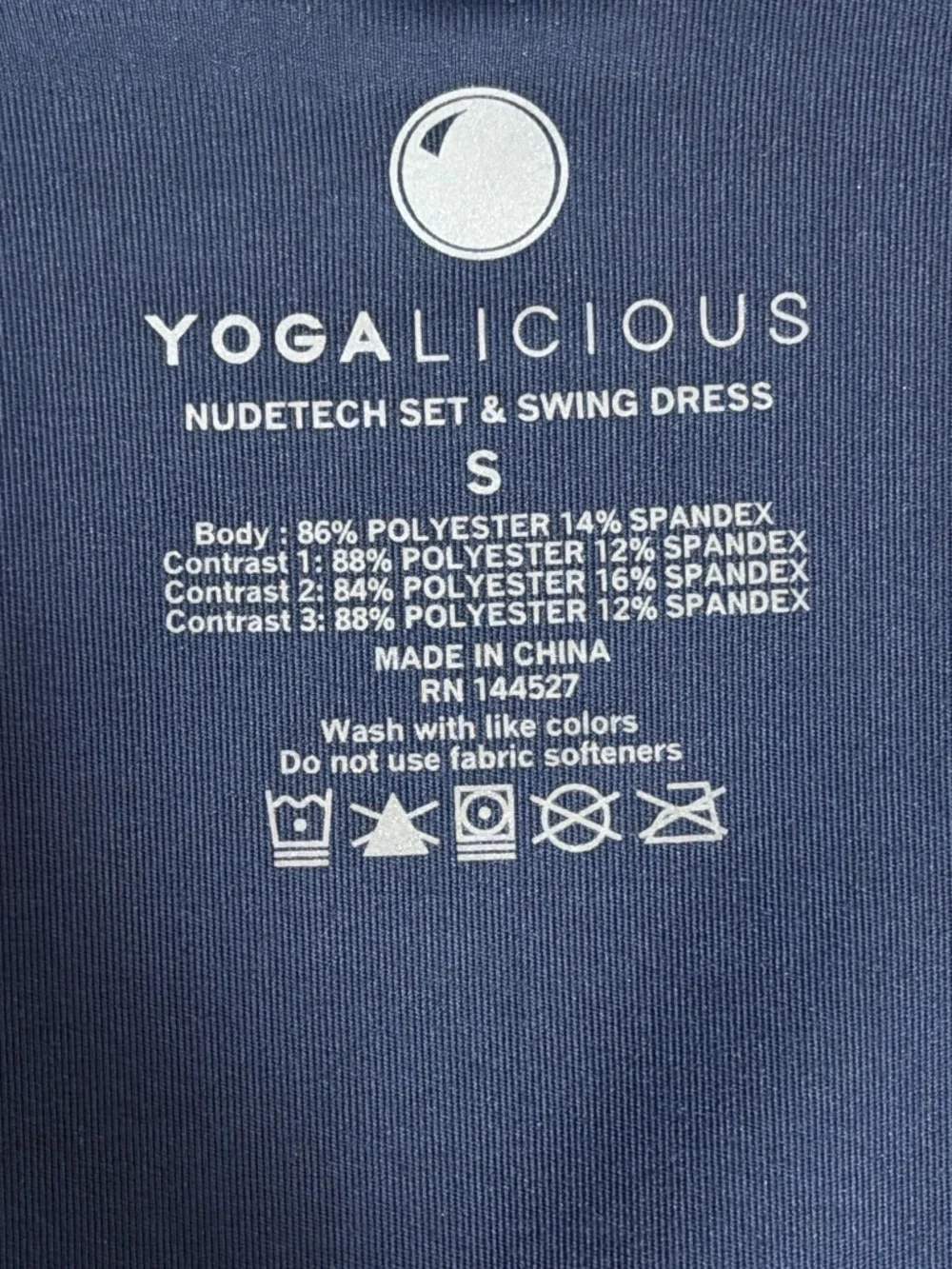 ✨ Yogalicious NWT Naval Academy Blue Pleated Tennis Swing Dress Small ✨